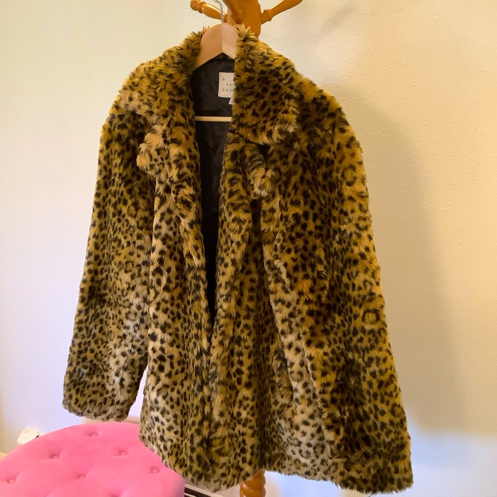 🐆Faux Fur Cheetah Coat🐆